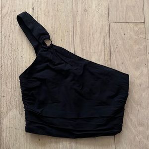 Zara One shoulder Crop Top